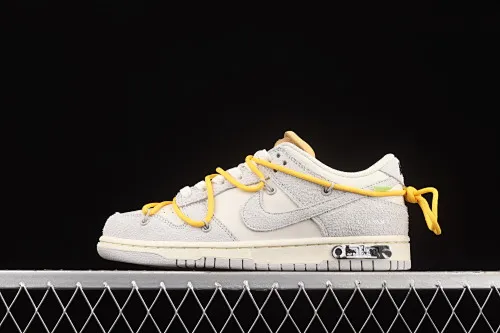 All Categories Nk SB Dunk Series Nk SB Dunk Low Low-top Sneakers Pure Original Version OF x Nk Dunk Low OW Suede SB Smash Backboard Fashion Casual Sneakers DJ0950-109